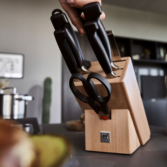 Zwilling J.A. Henckels Four Star Knife Block Set - 8 Piece - EXCLUSIVE OFFER