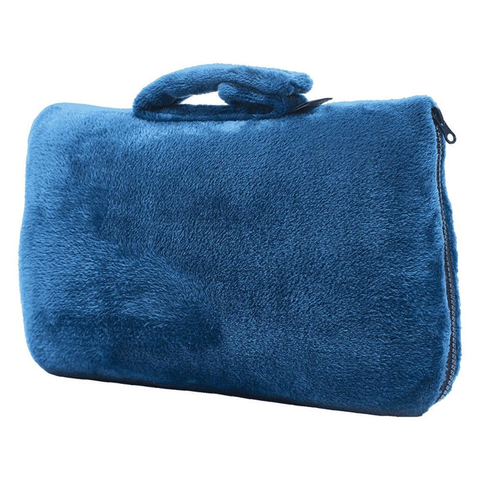 Cabeau Fold 'n Go Travel Blanket - Blue