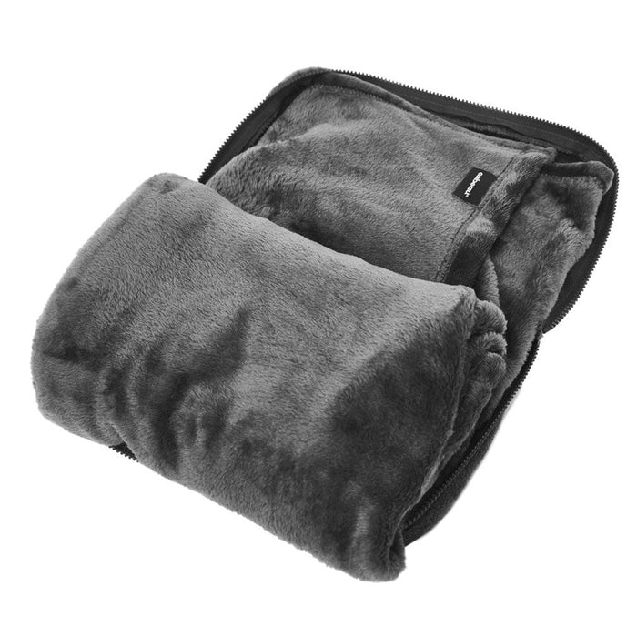 Cabeau Fold 'n Go Travel Blanket - Charcoal