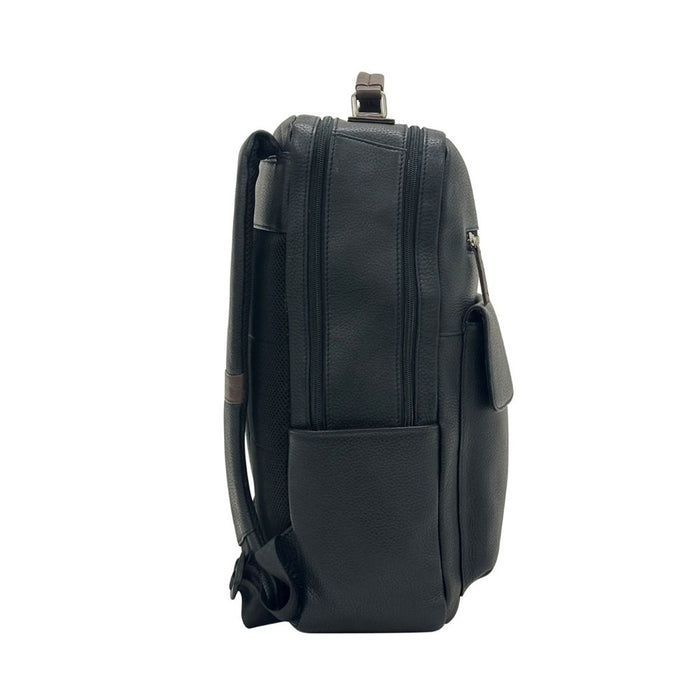 Condotti Amalfi Leather Backpack - Black