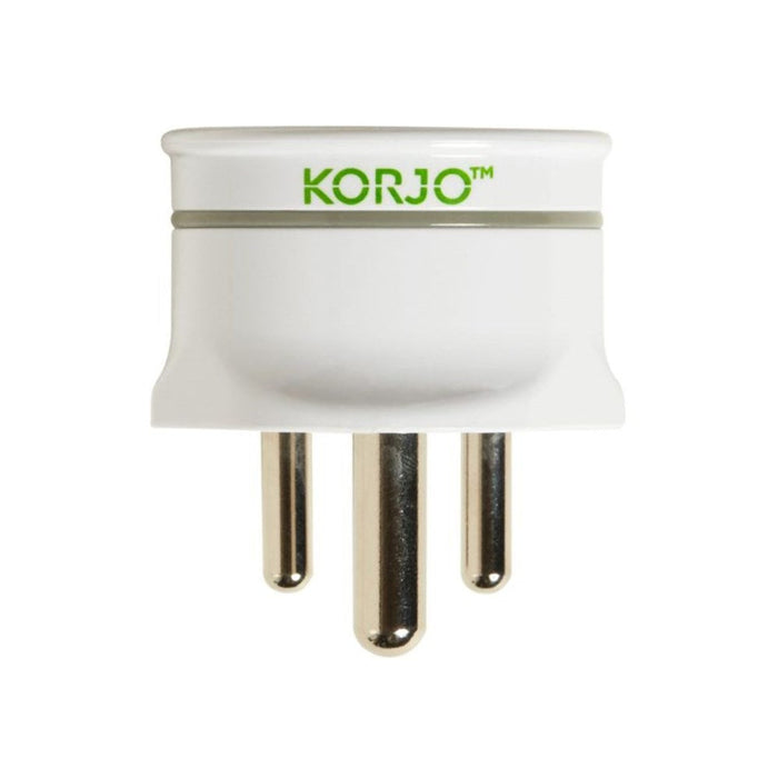Korjo Travel Adaptor Plug - India