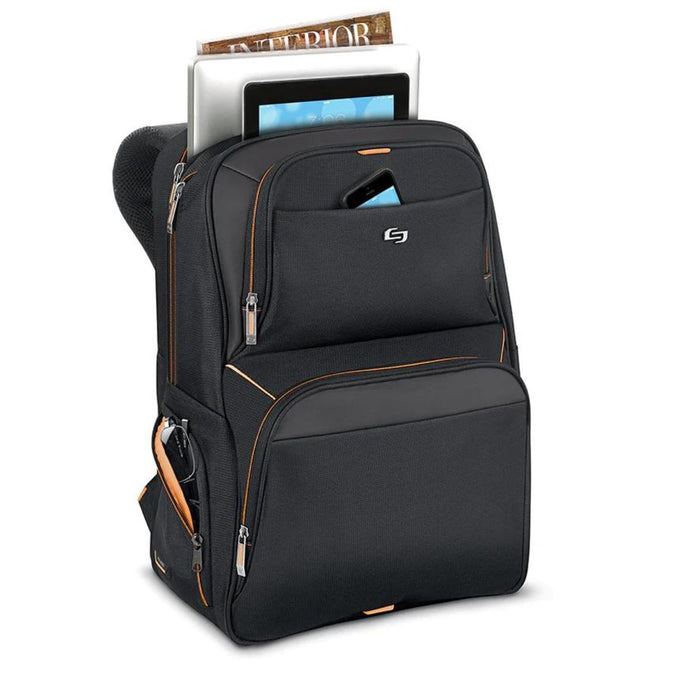 Solo Urban Laptop Backpack - Black