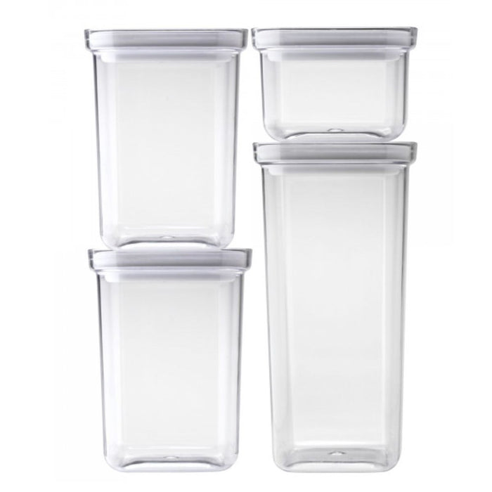 Pyrex Canister Square 4pc Set