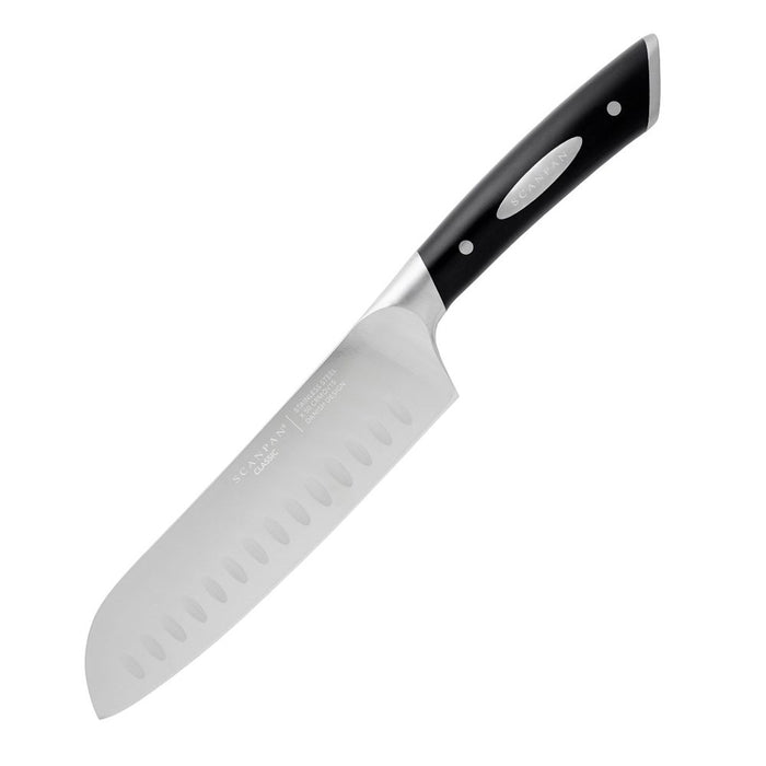 Scanpan Classic Santoku Knife with Granton Edge - 12.5cm