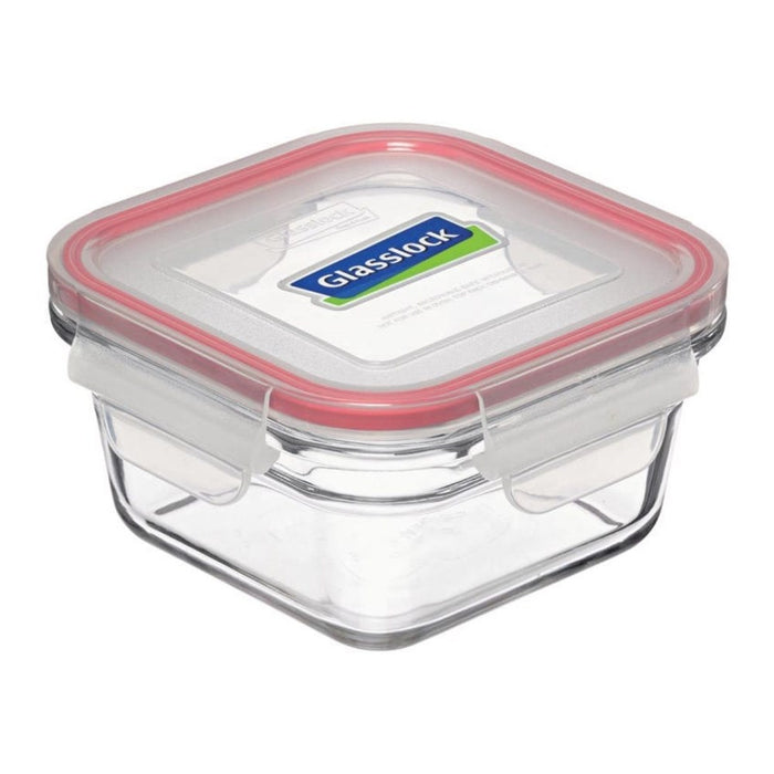 Glasslock Oven Safe Square Food Container - 405ml