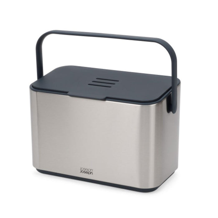 Joseph Joseph Collect 4L Stainless Steel Food Waste Caddy