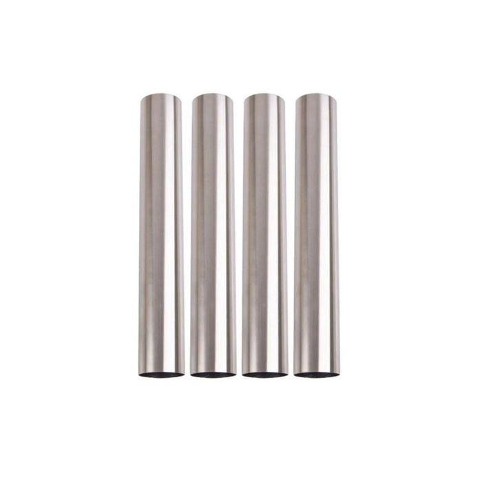 Appetito Stainless Steel Cannoli Tubes - Set of 4
