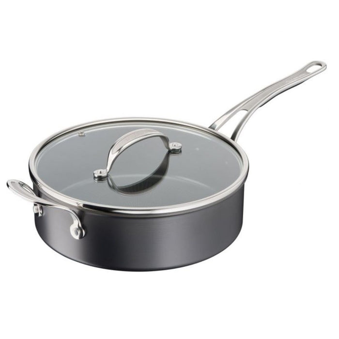 Jamie Oliver Cooks Classic Induction Hard Anodised Saute Pan - 26cm