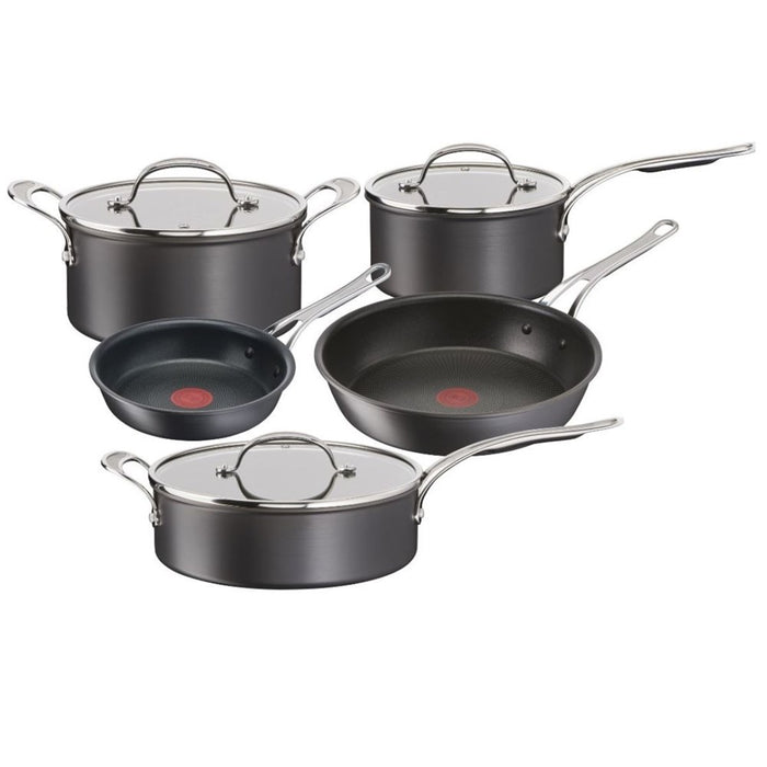 Jamie Oliver Cooks Classic Induction Hard Anodised Cookware Set - 5 Piece