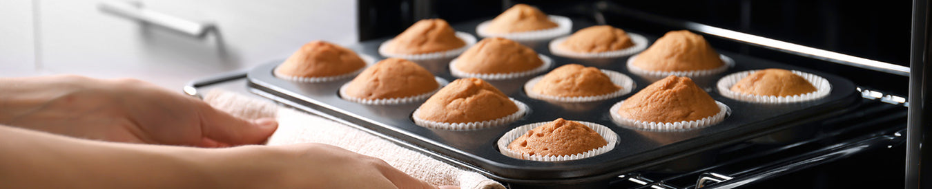 Air Fryer Cupcakes - Supergolden Bakes