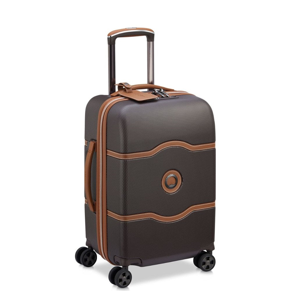 Delsey Chatelet Air 2.0 Cabin Trolley Case - 55cm - Chocolate Delsey