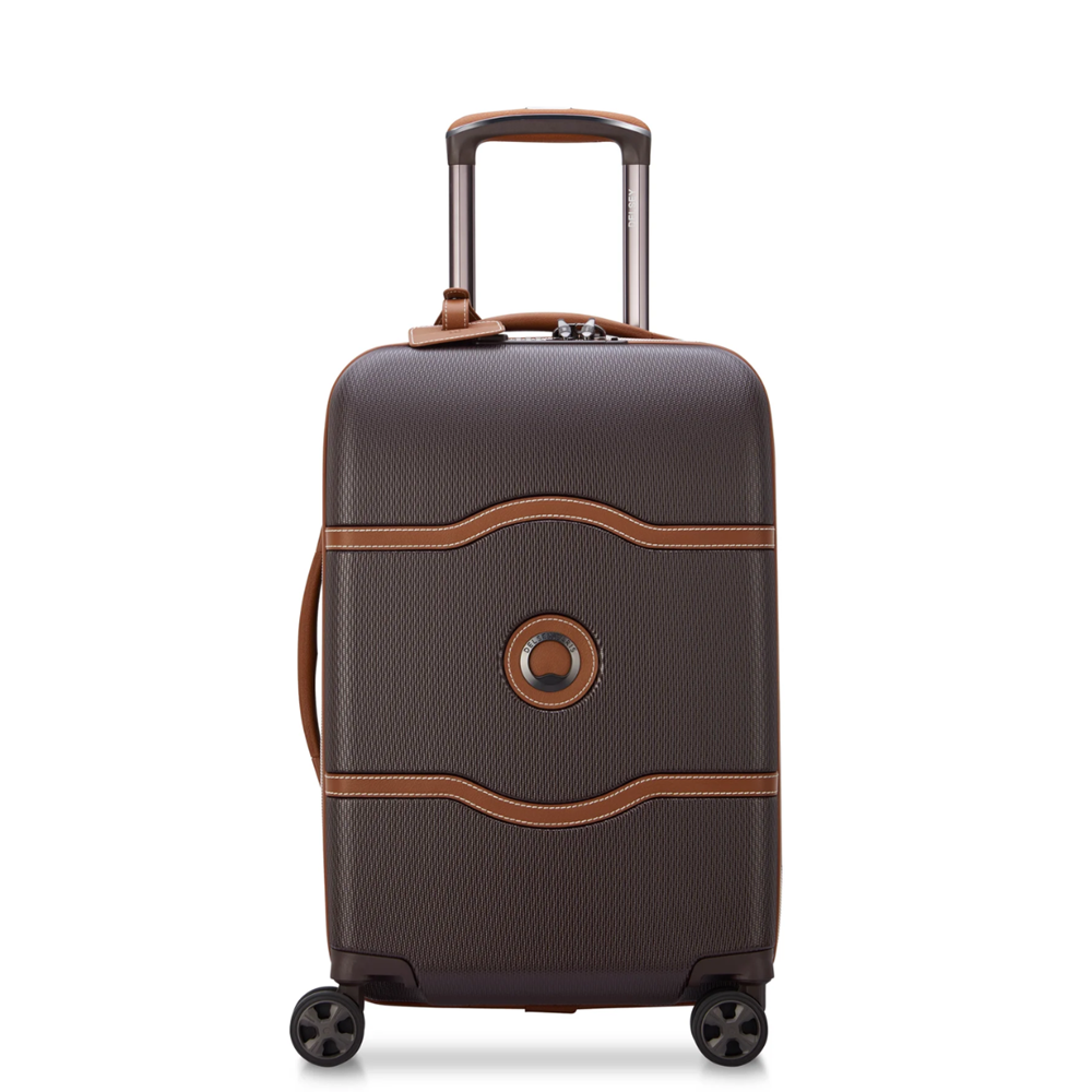 Delsey Chatelet Air 2.0 Cabin Trolley Case - 55cm - Chocolate Delsey