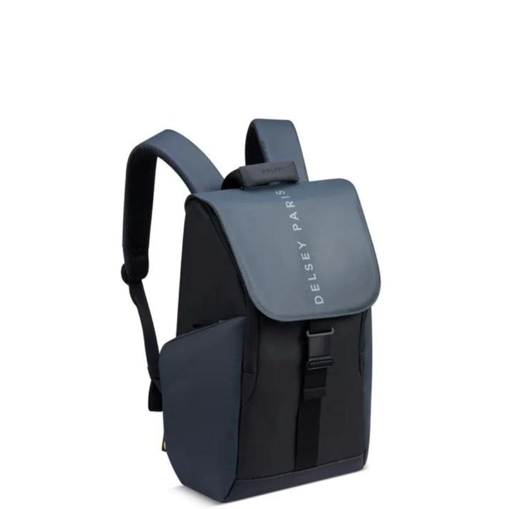 Delsey Securflap Backpack - 16 inch - Black Delsey