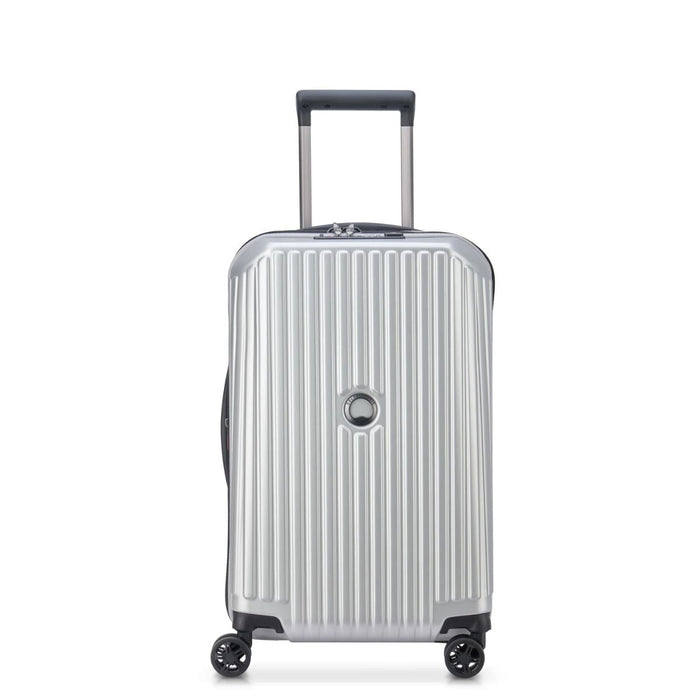 Delsey Securitime Cabin Trolley Case - 55cm - Silver