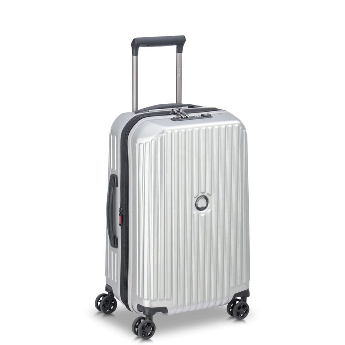 Delsey Securitime Cabin Trolley Case - 55cm - Silver