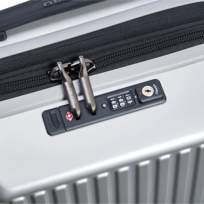 Delsey Securitime Cabin Trolley Case - 55cm - Silver