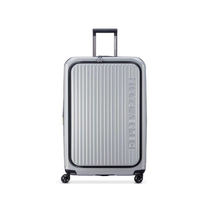Delsey Securitime Top Loading Cabin Trolley Case - 55cm - Silver