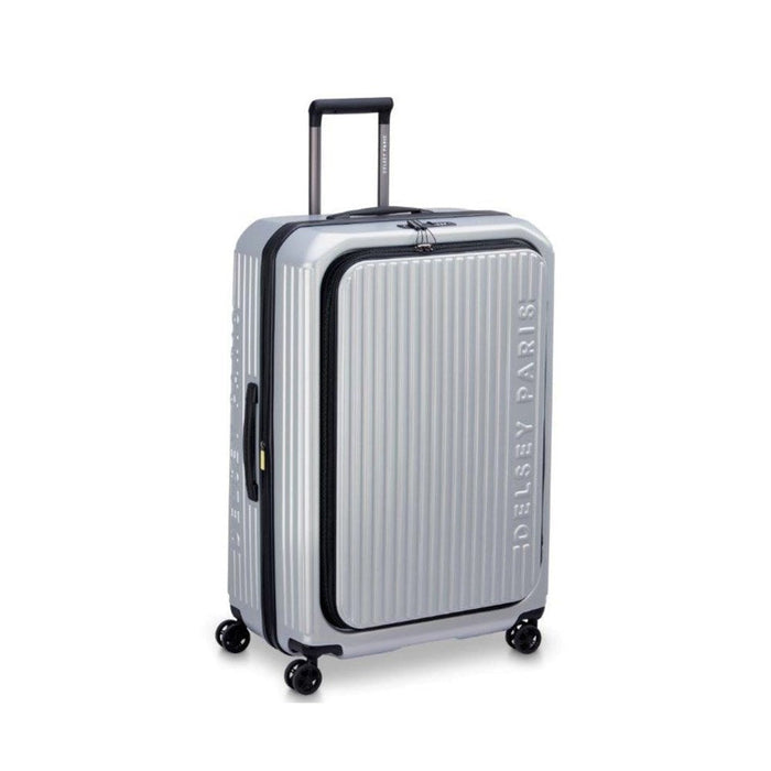 Delsey Securitime Top Loading Cabin Trolley Case - 55cm - Silver