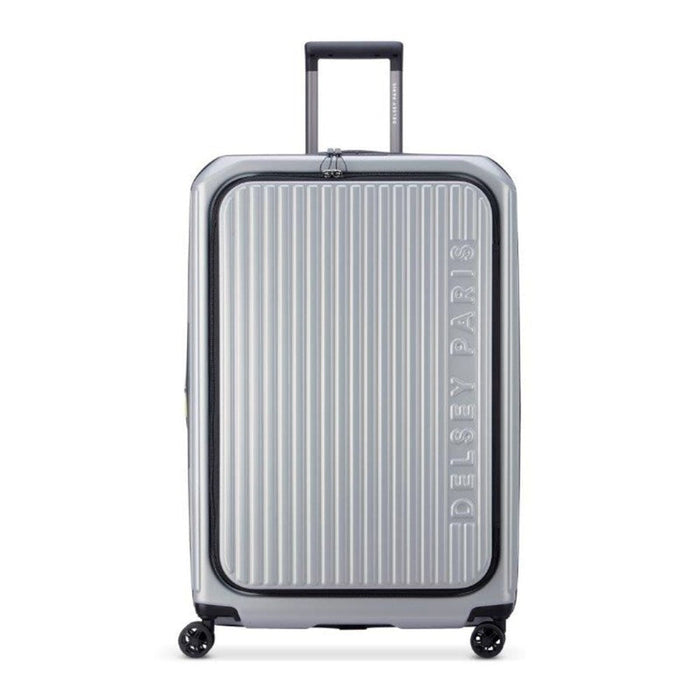 Delsey Securitime Top Loading Trolley Case - 65cm - Silver