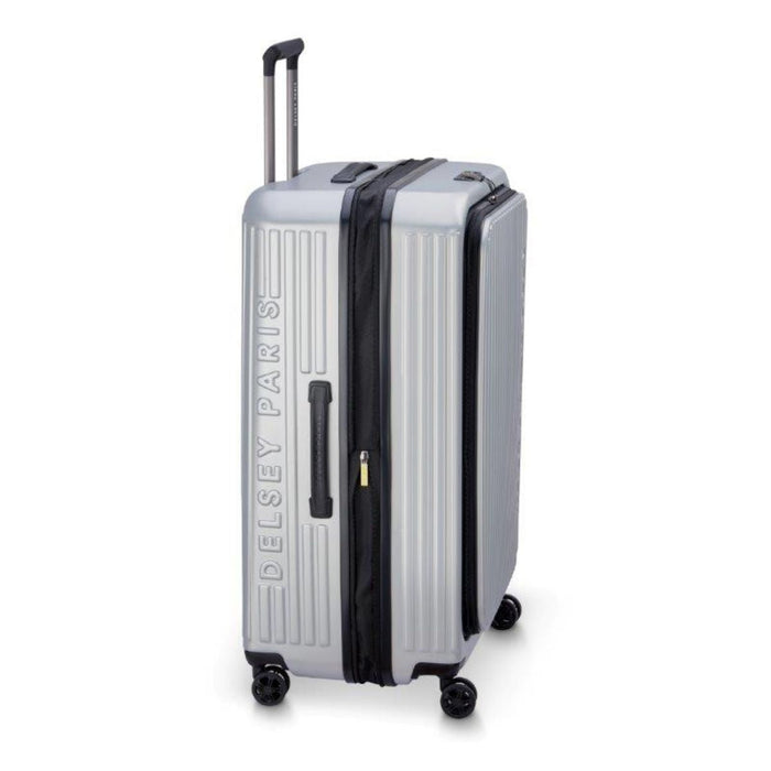 Delsey Securitime Top Loading Trolley Case - 65cm - Silver