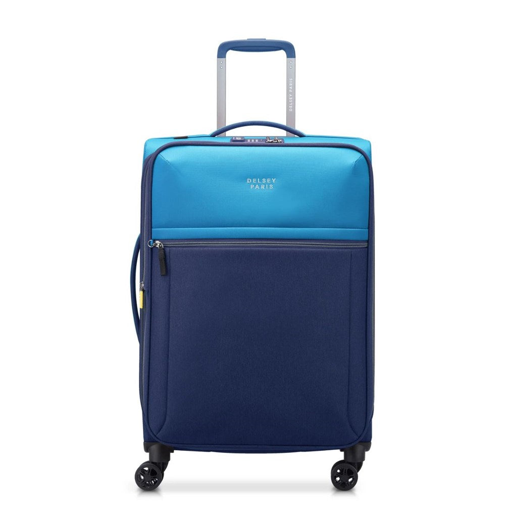 Delsey Brochant Trolley Case - 67cm - Blue Delsey