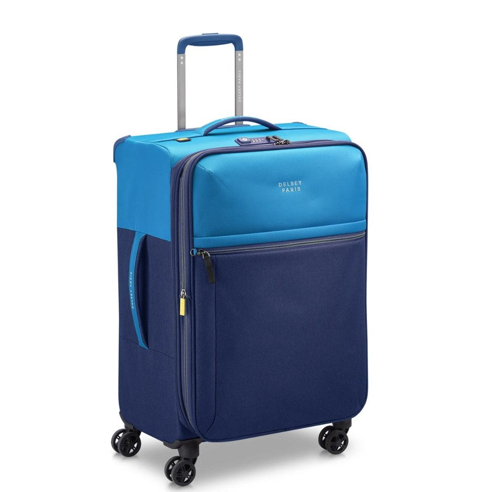 Delsey Brochant Trolley Case - 67cm - Blue Delsey
