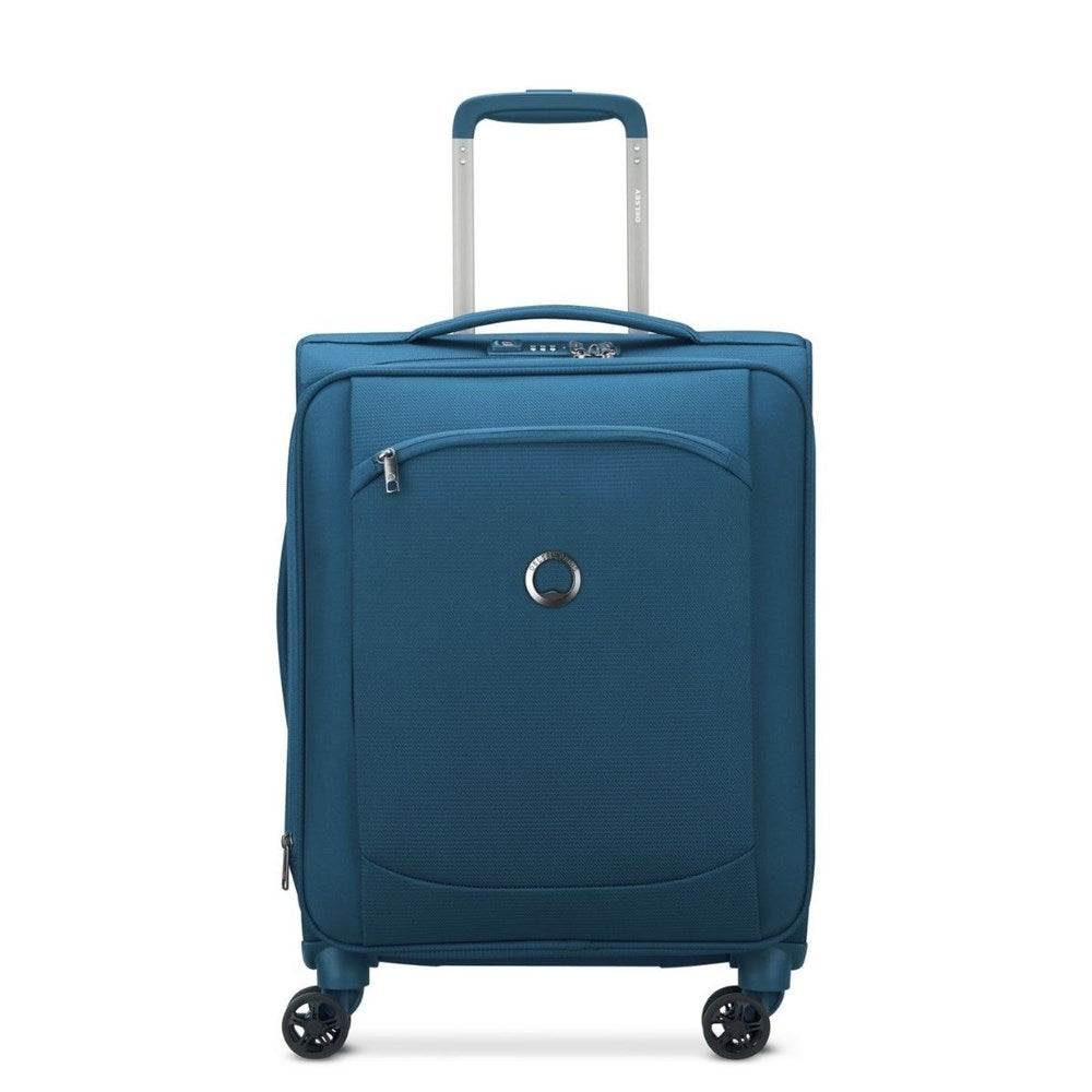 Delsey Montmartre Air 2.0 Cabin Trolley Case - 55cm - Blue Delsey