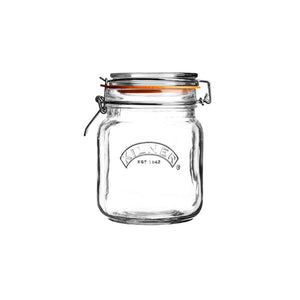 Kilner Square Clip Top Storage Jar Kilner