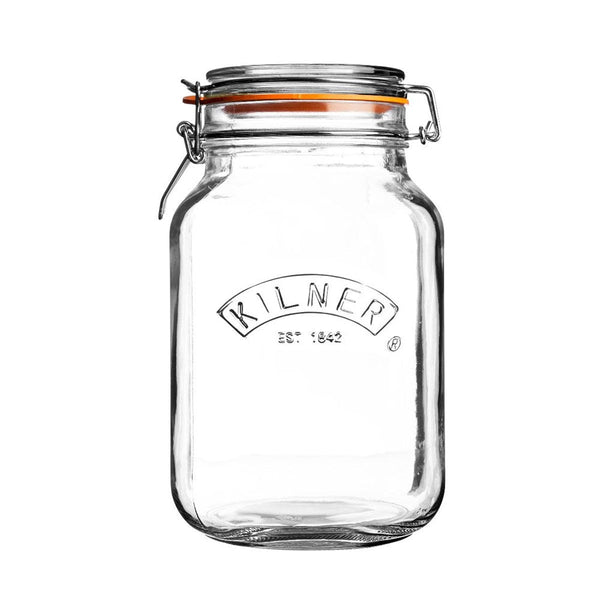 Kilner Square Clip Top Storage Jar Kilner