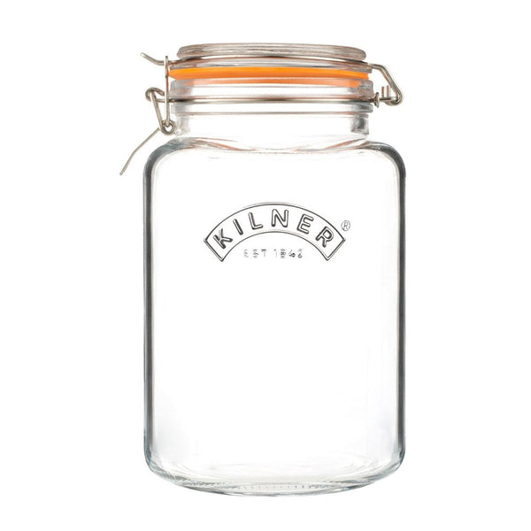 Kilner Square Clip Top Storage Jar Kilner