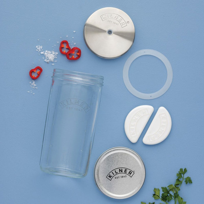 Kilner Wide Mouth Fermentation Set - 1 Litre