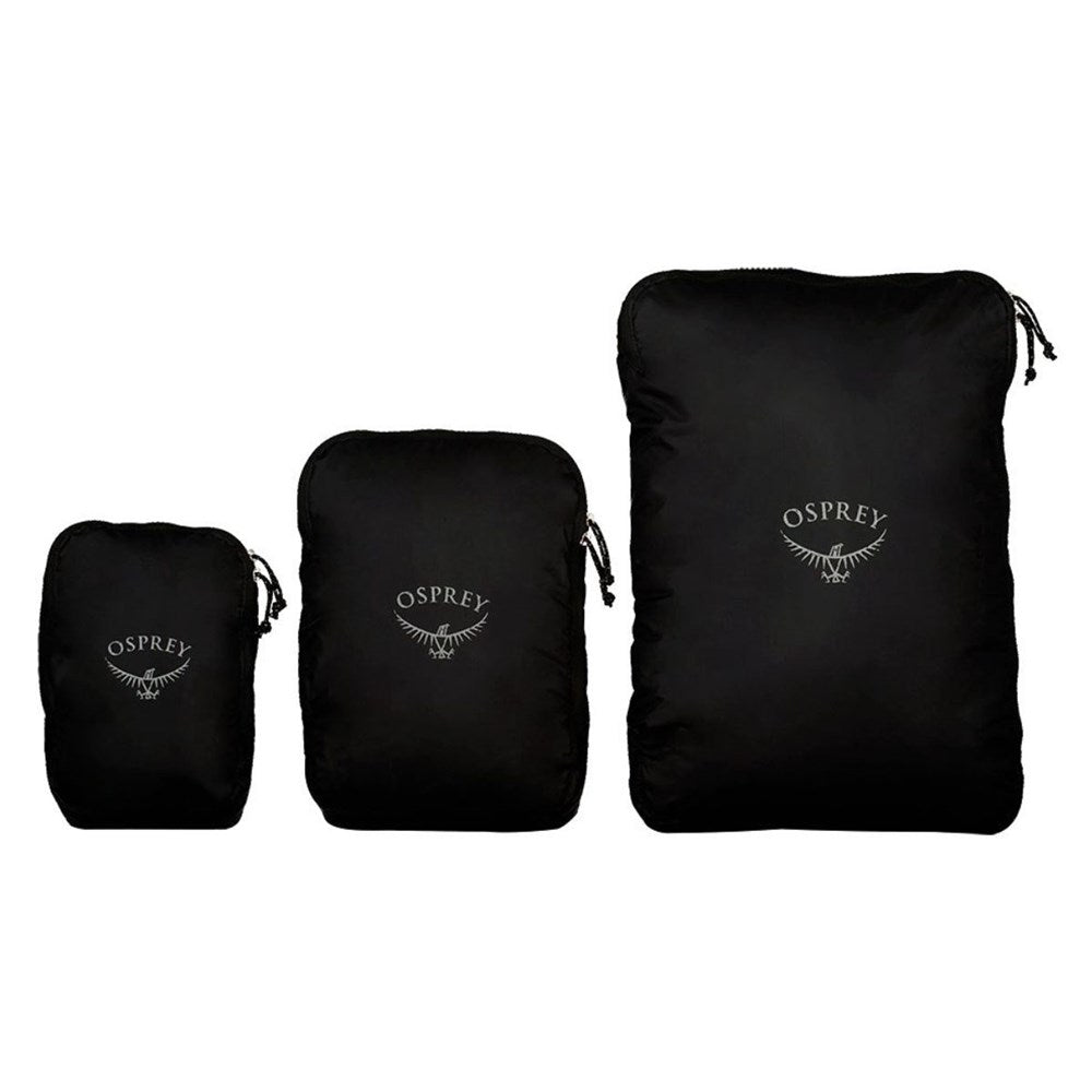 Osprey Ultralight Packing Cube Set- 3 Piece S/M/L - Black Osprey