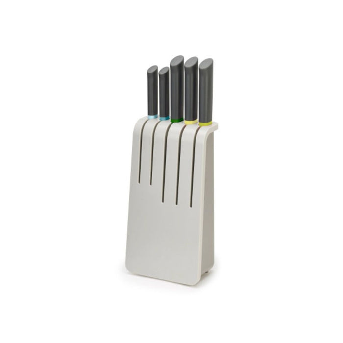 Joseph Joseph Duo  5 piece Knife Block Set - Opal