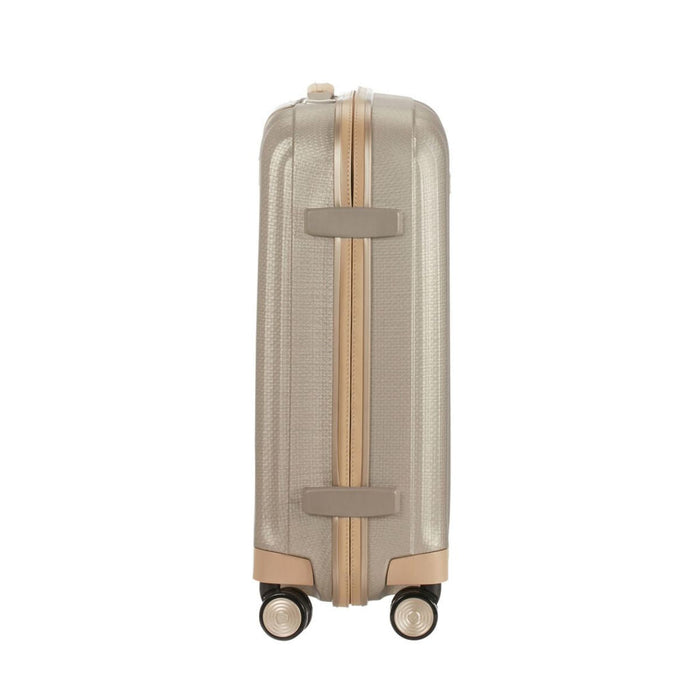 Samsonite Lite-Cube Prime Spinner - 55cm - Matt Ivory Gold