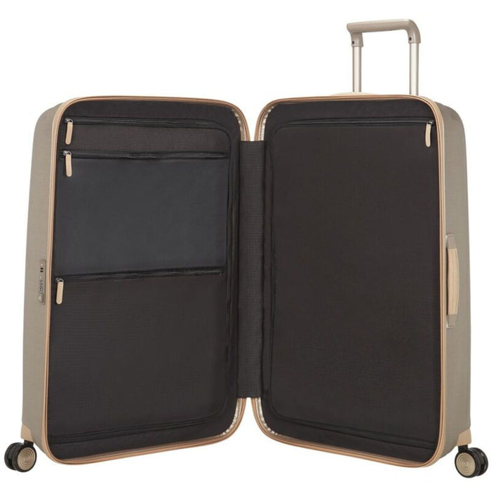 Samsonite Lite-Cube Prime Spinner - 82cm - Matt Ivory Gold