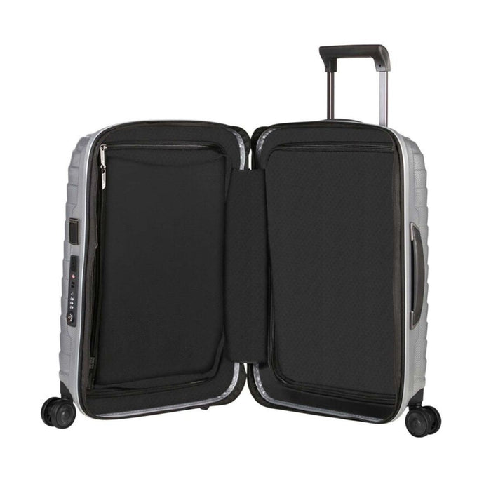 Samsonite Proxis Spinner Expandable Carry On - 55cm - Silver