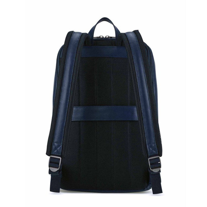 Samsonite Classic Leather Slim Backpack - Navy