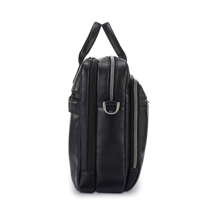 Samsonite Classic Leather Toploader - Black