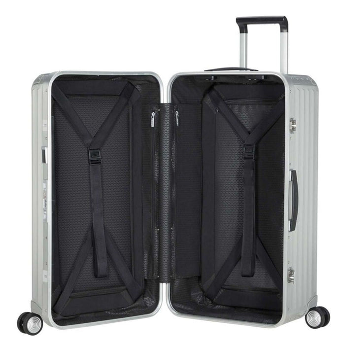 Samsonite Lite-Box Alu Spinner Trunk - 74cm - Aluminium