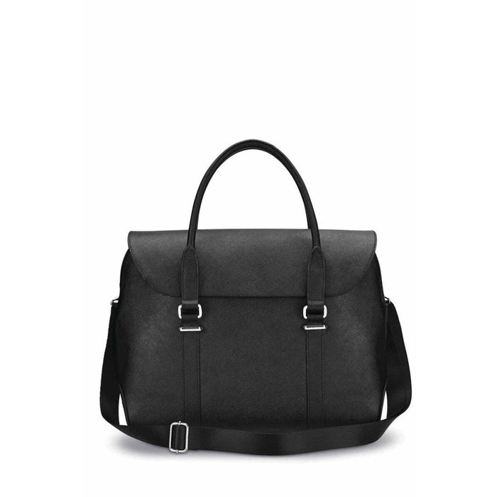 Samsonite Women's Executive Leather Convertible Briefcase - Black