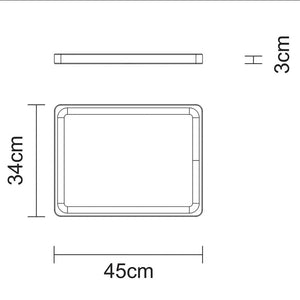 Tramontina Teak Chopping Board - 46x35.5cm Tramontina
