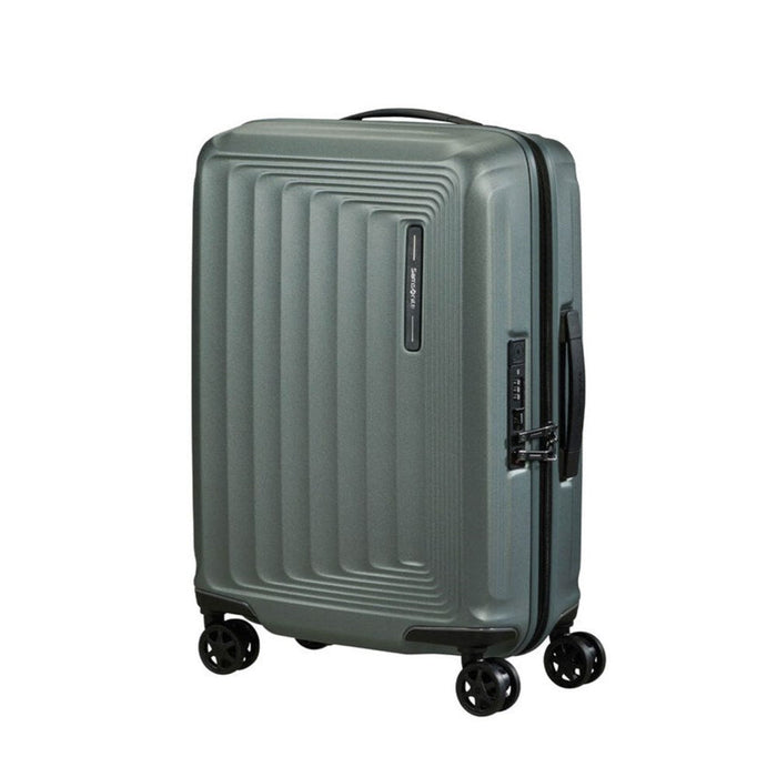 Samsonite Nuon Spinner Expandable - 55cm - Matt Sage Khaki