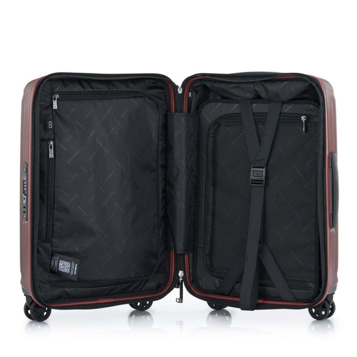 Samsonite Nuon Spinner Expandable - 55cm - Terracotta Red