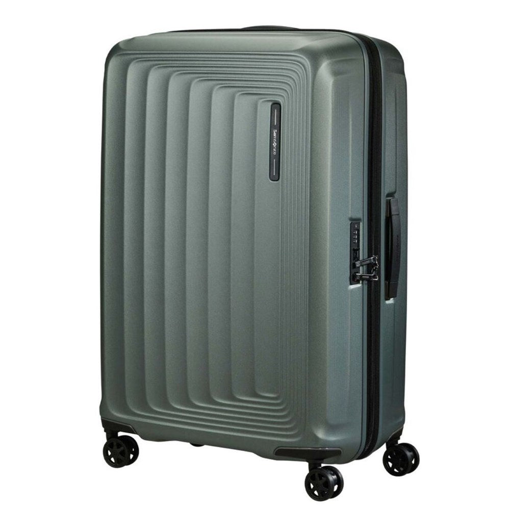 Samsonite Nuon Spinner Expandable - 75cm - Matt Sage Khaki