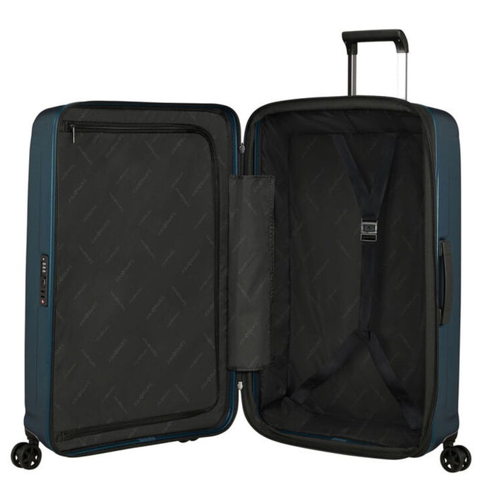 Samsonite Nuon Spinner Expandable - 75cm - Matt Petrol Blue