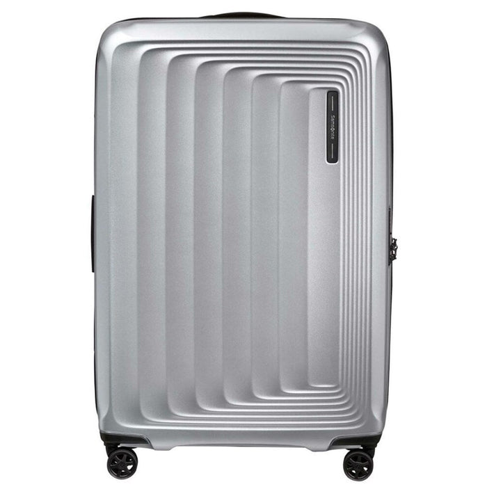 Samsonite Nuon Spinner Expandable - 81cm - Matt Silver