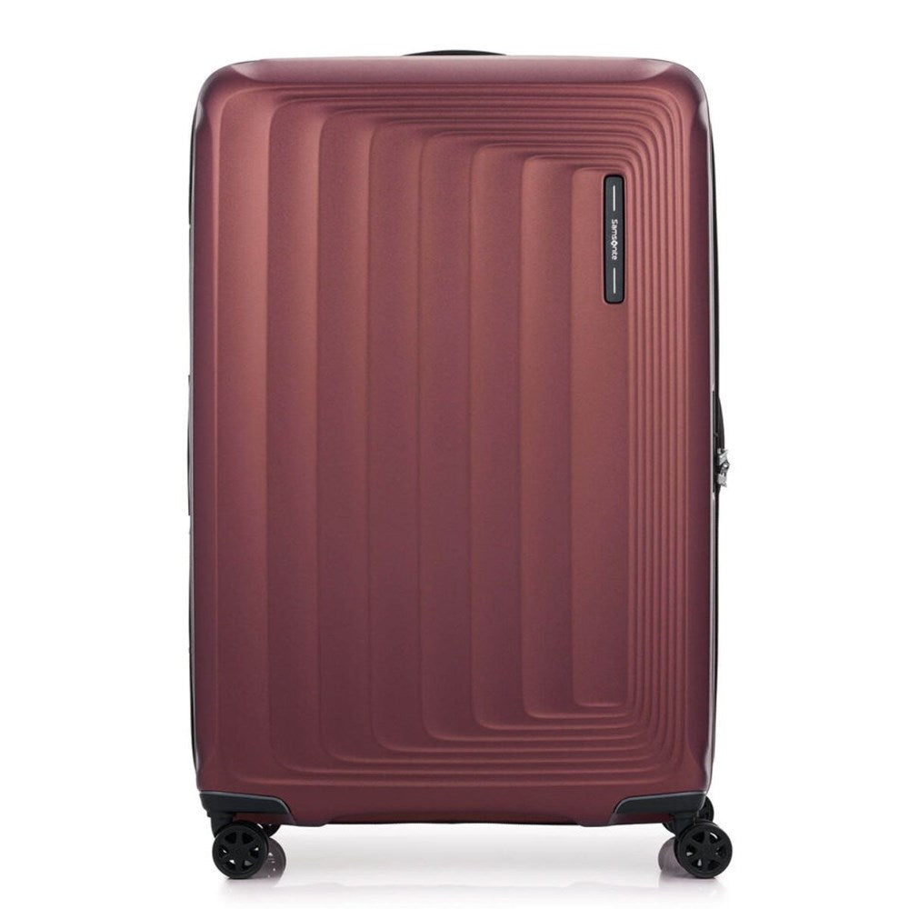 Samsonite Nuon Spinner Expandable - 81cm - Terracotta Red Samsonite