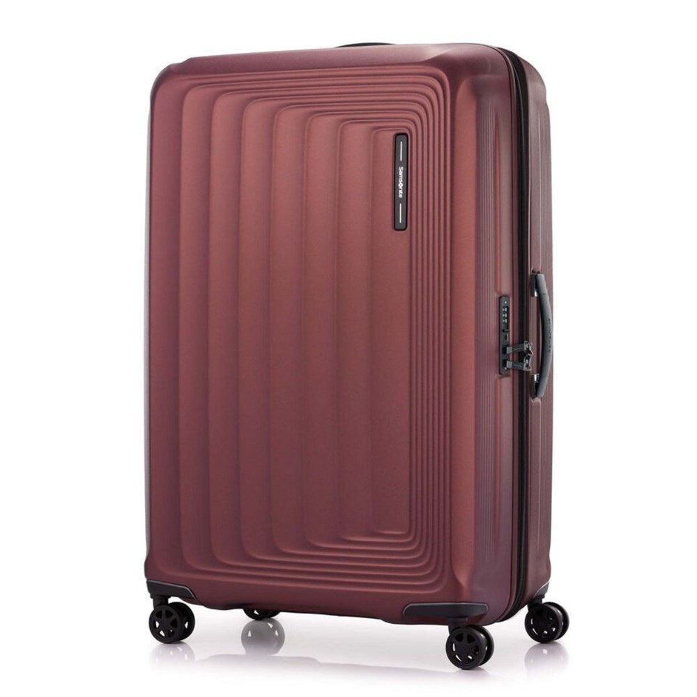 Samsonite Nuon Spinner Expandable - 81cm - Terracotta Red Samsonite