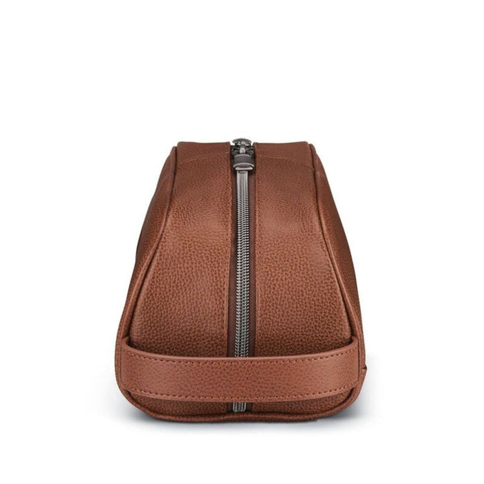 Samsonite Classic Leather Travel Kit - Cognac