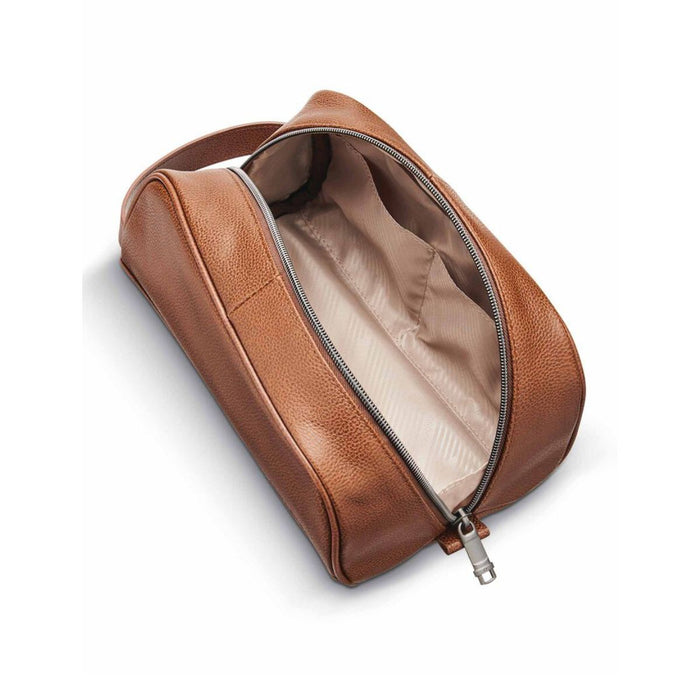 Samsonite Classic Leather Travel Kit - Cognac